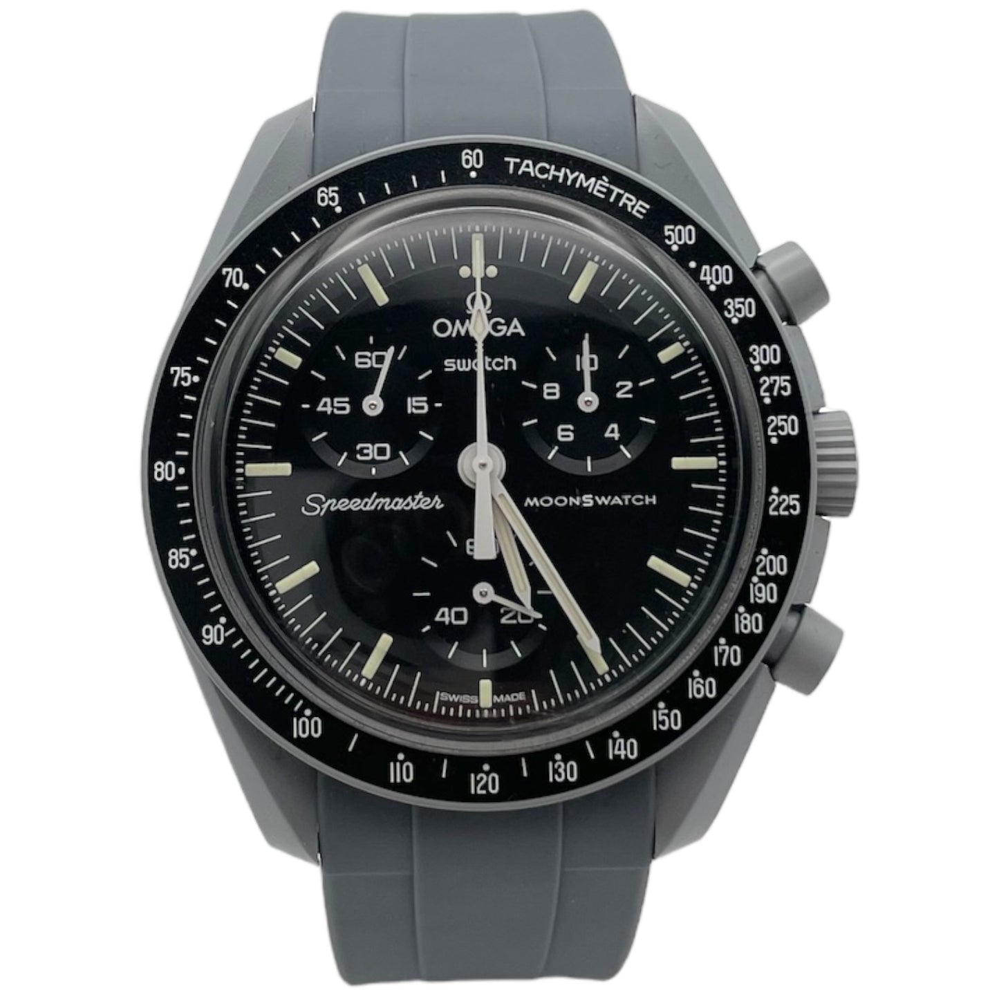 SILIKON ARMBAND für OMEGA X SWATCH SPEEDMASTER MOONSWATCH