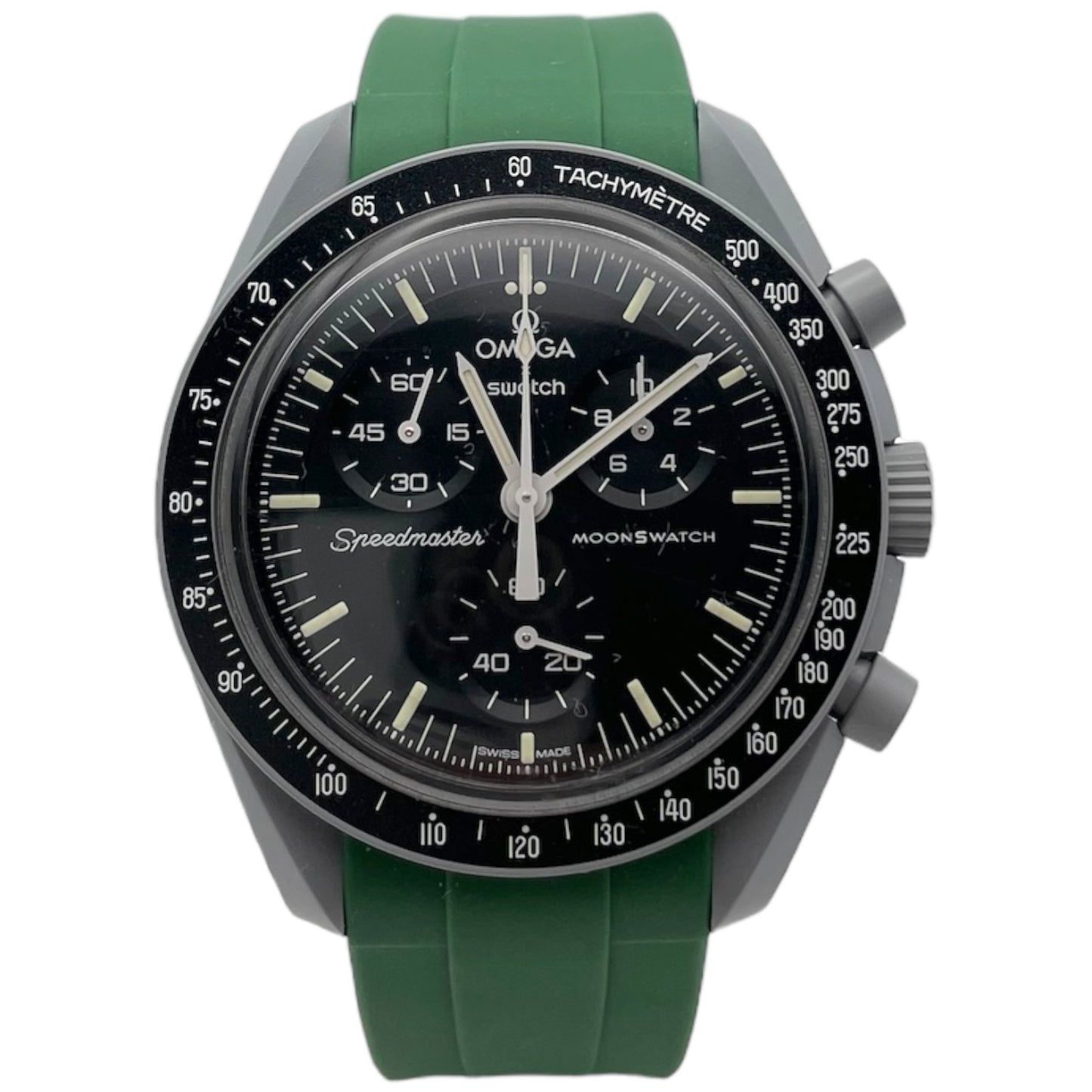 SILIKON ARMBAND für OMEGA X SWATCH SPEEDMASTER MOONSWATCH