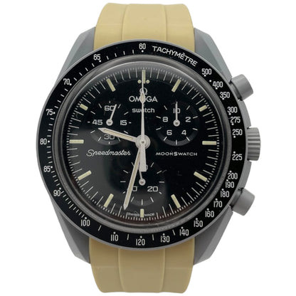 SILIKON ARMBAND für OMEGA X SWATCH SPEEDMASTER MOONSWATCH
